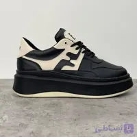 کتونی اسنیکرز زنانه طرح فندی (Fendi) مشکی سفید