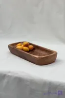 میوه خوری چوب گردو بیضی