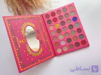 پالت سایه ۳۵ رنگ کتابی ترکیب رنگ های شاین و مات