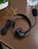 میکروفون تک گوش خلبانی سیم دار جک 2/5 کد ــ 1079