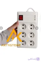 محافظ برق 6 خانه با طول کابل 3 متر | ORGINAL__کد_1001