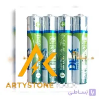 باطری نیم قلم DBK پک 4تایی شیرنگ ــ کد_994