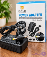 آداپتور مودم دارای 12V و 1A | کمبو دو سرفیش کد_997