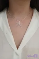 گردنبند طرح ستاره سیلور
