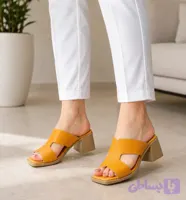 601-26 صندل پاشنه پنج سانت زرپای پد خار پاشنه