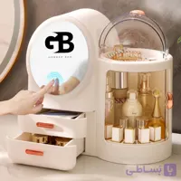 باکس نظم‌دهنده لوازم آرایشی و مراقبتی چراغ‌دار