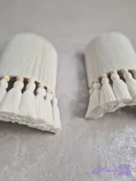 آباژور های دیواری مکرومه منگوله دار رنگ و سایز بدلخواه شما قابل سفارش کد سفارش ۸۶