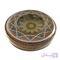 ظرف زعفران مدل خاتم