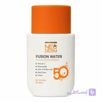 فلوئید ضد آفتاب SPF50 فیوژن واتر بی رنگ نئودرم (50 میل)