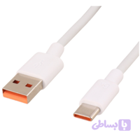 کابل تایپ سی Xiaomi 6A 1m کد 1