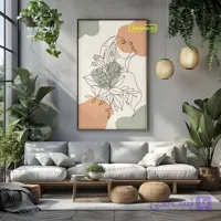 تابلو دیواری چهره TB251
