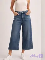 شلوار جین اورجینال زنانه راسته کراپ برند American Eagle | کد 21