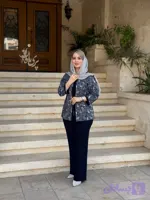 کت شلوار ژاکارد سانتانا – 3تیکه