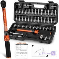 مجموعه ۵۰ عددی آچار ترکمتر ۱/۴ اینچ میت‌ورک (Matework)