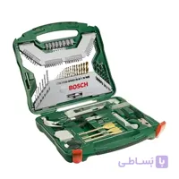 جعبه ابزار، مته و سری پیچ‌گوشتی ۱۰۳ عددی تیتانیوم بوش (Bosch) مدل 2607019331