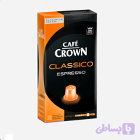 کپسول قهوه cafe crown مدل espresso بسته 10 عددی