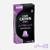 کپسول قهوه cafe crown مدل Intenso بسته 10 عددی