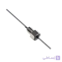 خازن فیدترو 1 نانوفاراد با رزوه 3 میلی‌متر، طول 30 میلی‌متر و ولتاژ 100VDC