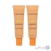 کرم دور چشم و صورت هویج ویتا برینگ گرین مدل Carrot Vita Eye Cream & Face (بسته دو عددی 30 میلی‌لیتری)