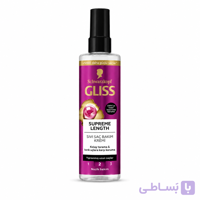 اسپری دوفاز گلیس Supreme Length برای مو های بلند آسیب دیده حجم 200 میل