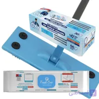 دستمال مرطوب نظافت کف مستر اوکسی همراه با طی Mr. OXY Floor Cleaning Towel بسته ۵۰ عددی اورجینال