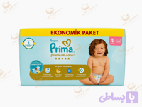 پوشک نوزاد برند پریما سایز 4