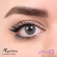 لنز چشم رویال ویژن شماره 04 با رنگ Addict Gray