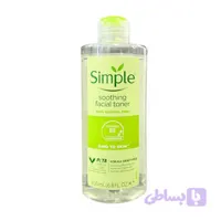 تونر سیمپل مدل Vitamin B5 Witch Hazel حجم 200 میلی‌لیتر، مناسب برای انواع پوست