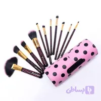 ست 11 عددی براش آرایشی بی اچ کازمتیکس BH Cosmetics Pink A Dot
