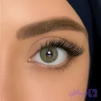 لنز چشم رویال ویژن مدل G کد 18 رنگ سبز روشن بدون دور