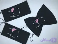 کراپ تاپ بند ماکارون طرح "batwoman" نخ پنبه