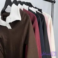 پلوشرت آستین بلند "basic"