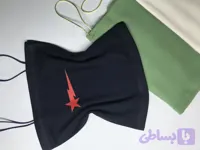 کراپ تاپ بند ماکارون طرح "BAPE" نخ پنبه (کد WMZQ3)