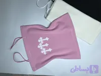 کراپ تاپ بند ماکارون طرح "chrome hearts" نخ پنبه