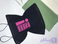 کراپ تاپ بند ماکارون طرح "SWAG" نخ پنبه