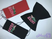 کراپ تاپ بند ماکارون طرح "crocodile" نخ پنبه