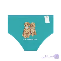 شورت زنانه اسلیپ نخی پشت چاپی طرح دوسگ برند کندیمیز 2XL