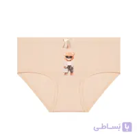 شورت اسلیپ زنانه نخی طرح خرس با کت صورتی برند میس miss