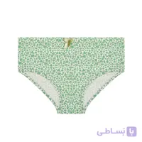 شورت زنانه نخی اسلیپ گلدار برند ساحل SAHEL