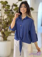 شومیز زنانه جلو گره