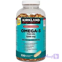 امگا 3 کرکلند 1200mg (330 عددی) Kirkland Omega-3