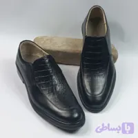 کفش مجلسی چرم طبیعی مدل رویال کروک