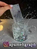 کارت ویزیت خاص ضد آب شفاف