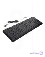 کیبورد سیم دار بک لایت RGB تسکو مدل TK 8049