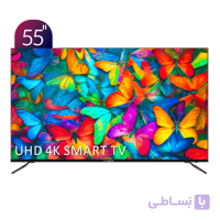 تلویزیون UHD 4K هوشمند ایکس ویژن سری 7 مدل XCU765 سایز 55 اینچ