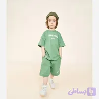 ست تیشرت و شلوارک دورس اسپرت دخترانه و پسرانه سایز 1