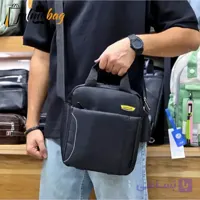 کیف ظرف غذا دستی و دوشی پارچه ای کجراه خ خارجی جیب دار