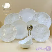 سرویس آرکوپال رز کرم قالب نیلوفری