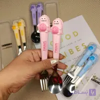قاشق و چنگال بچه دایناسوری