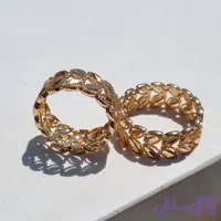 انگشتر برند ژوپینگ‌مدل گندمی